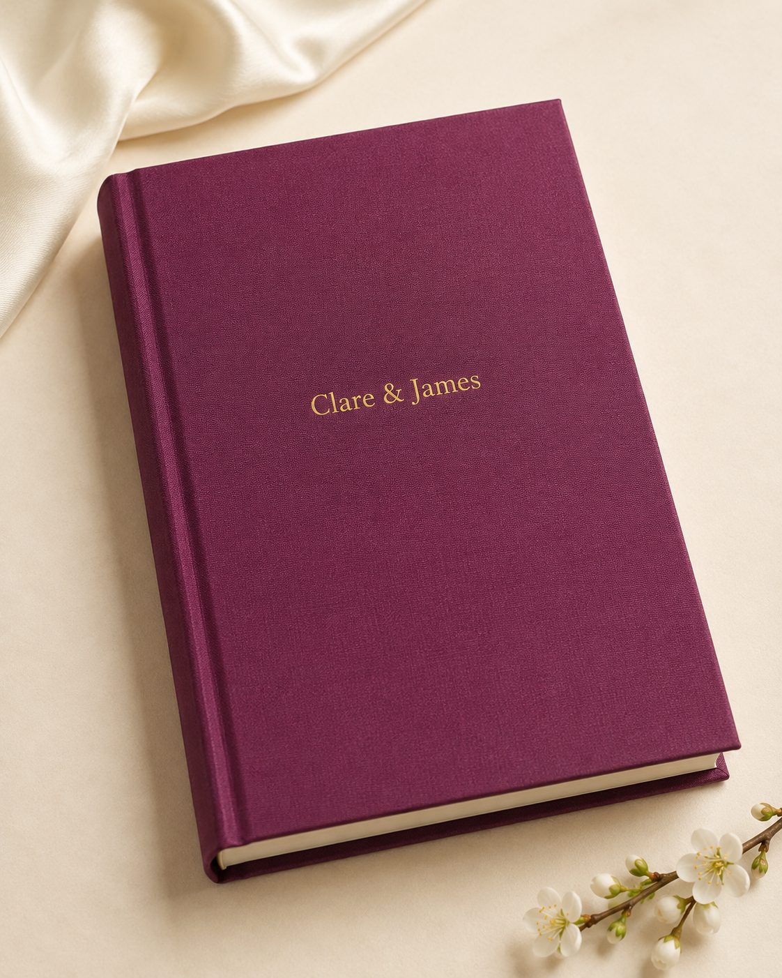 A wedding keepsake of everyone's voices
