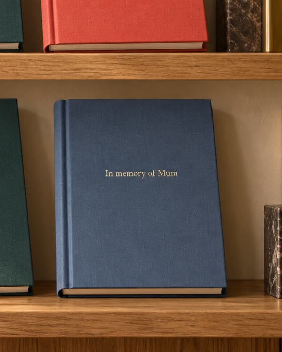 The printed book on the shelf